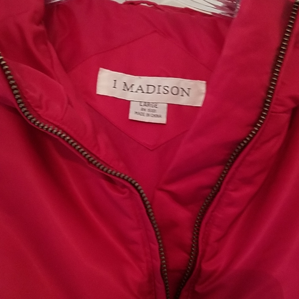 Red winter coat - Picture 4 of 4